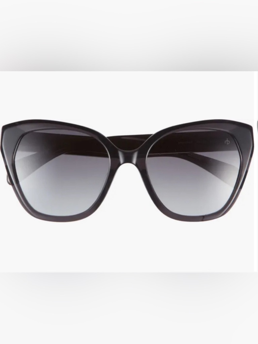 NWT-Rag and Bone -Chic Black Cat-Eye Sunglasses